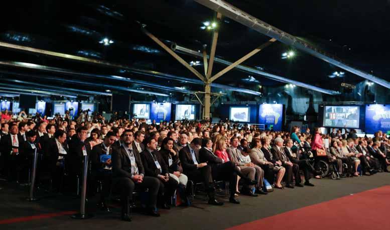 Negócios e Eventos Listados pelo Visite São Paulo Congresso da OAB. Foto: José Cordeiro. 311 congressos e convenções 16% dos eventos que acontecem na cidade são congressos e convenções 1.