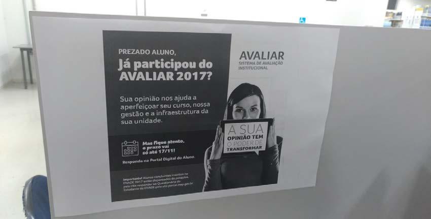 A CPA realiza ações articuladas para a conscientização e a sensibilização da autoavaliação institucional, bem como a elaboração e a organização de ações estratégicas para envolvimento e participação