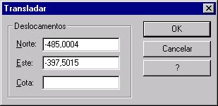 Iniciando o Sistema topograph 98 SE Módulo Topografia 8. Salve a tabela com o nome Escritura.