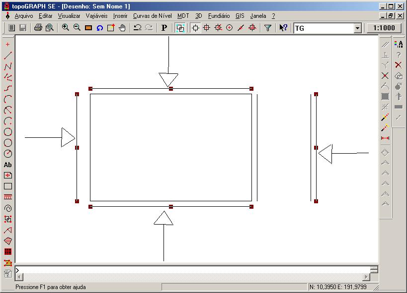 Iniciando o Sistema topograph 98 SE Módulo Topografia 19.