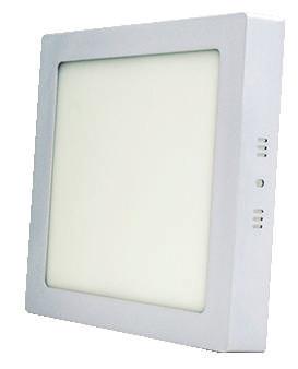 LUMINÁRIA LED SOBREPOR LUMINÁRIA LED QUADRADA A RGLED tem a solução em iluminação, para ambientes residenciais e comerciais.