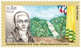 Circulação; impressão: Casa da Moeda do Brasil. Sobre os Selos- A emissão postal é composta por quatro selos.