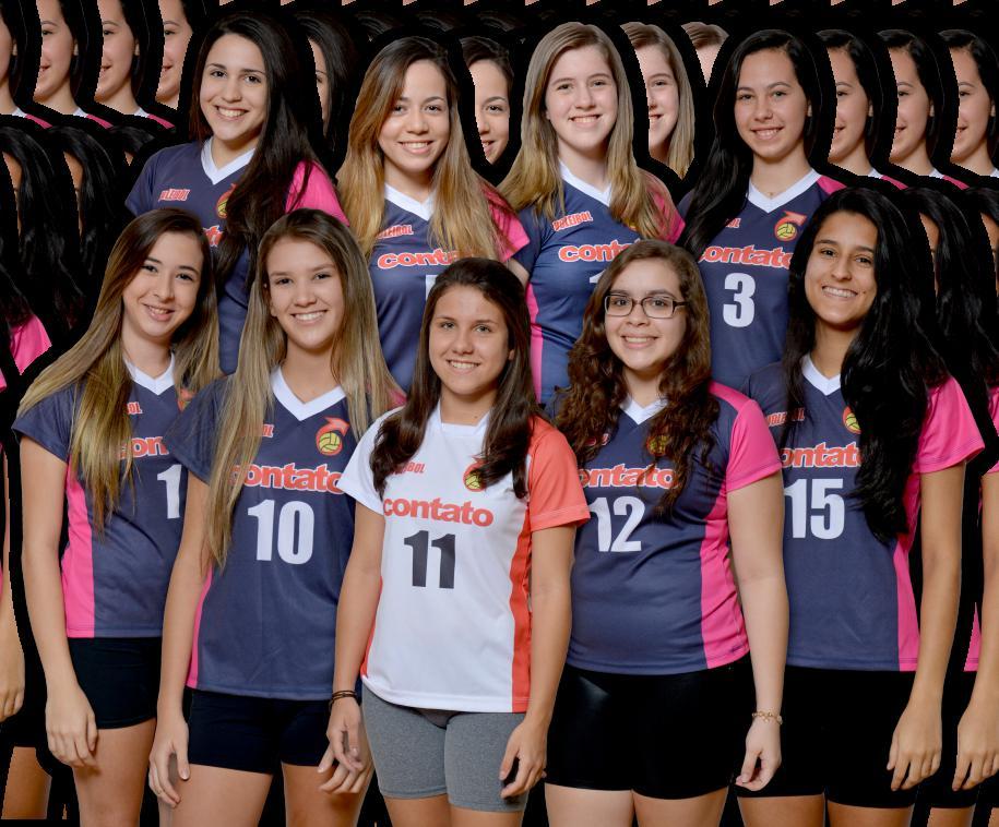 Esportes Equipe Juvenil de Voleibol Feminino O Contato incentiva o desenvolvimento da mente