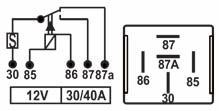 Relés Auxiliares Auxiliary Relays LINHA LEVE Light Vehicle Line TRA 903.