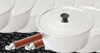 LINHA REBATIDA PANELA Olla / Saucepan 06.001-8 06.002-7 06.003-6 06.004-5 06.005-4 06.