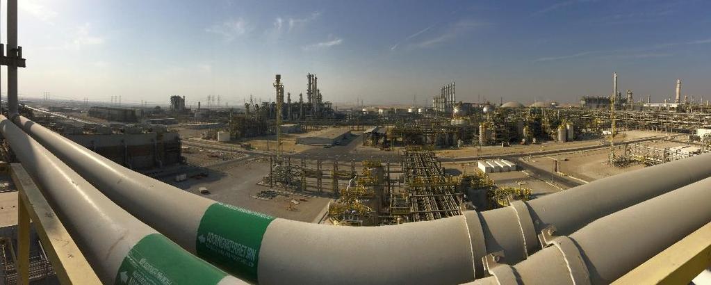 3. PROJETOS: Usina Petroquímica de Sadara na Arábia Saudita Exportador: Técnicas Reunidas - Participação na construção de 3 usinas