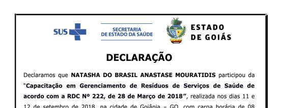 Na oportunidade, o especialista em Regulação e Vigilância Sanitária da ANVISA, Marcelo Cavalcante de Oliveira, destacou as mudanças na regulamentação de gerenciamento de resíduos de serviços de