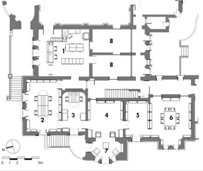 teses e outros. Diariamente recebe pesquisadores das mais diversas instituições e locais, devido à importância de seu acervo para a pesquisa relacionada à arquitetura.