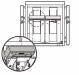 Fixe o estofado do pedal ut ilizando PARAFUSO SI CH ZP 1/4x1 e dê aperto com a CHAVE ALLEN HAXAGONAL CURTA 5/32 OS ESTOFADOS POSSUEM LADO ESQUERDO E DIREITO.