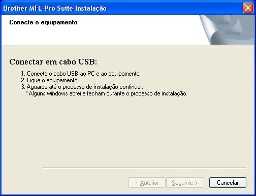 Instalar o Controlador e o Software 6 Após ler e aceitar o Contrato de Licença do PaperPort 9.0SE da ScanSoft, clique em Sim.