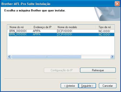 FASE 2 Instalar o Controlador e o Software 9 O menu principal do CD-ROM surge no ecrã. Clique em Instalação de MFL-Pro Suite. 12 A instalação do PaperPort 9.
