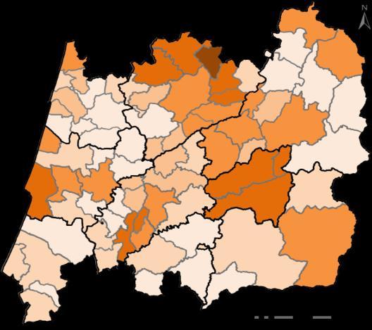 e também se situando abaixo do Continente (53,6/1 000 habitantes). As mulheres são as que apresentam mais registos de desemprego no IEFP em comparação com os homens (Figura 5). a. b.