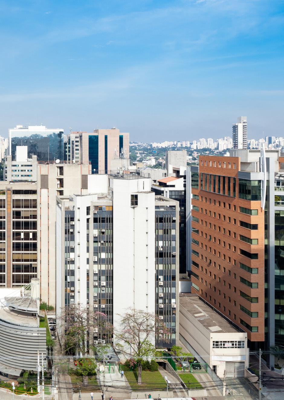 O Bairro Vila Olímpia Um bairro nobre da cidade de São Paulo, localizado na Zona Sul. Fica às margens do Rio Pinheiros.