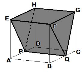 cubo em que uma face tem área igual a 1 cm é a) 9 cm c) 1 cm 1 cm 4 cm 4 cm 4) Se a área total de um cubo e o volume são expressos pelo mesmo número, então a medida da aresta do cubo é (A) 6. (B) 4.