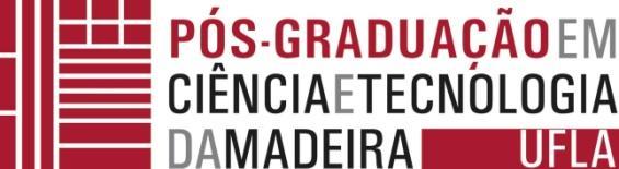 EDITAL PPGCTM/UFLA Nº 01/2018 SELEÇÃO DE BOLSISTA DE PÓS-DOUTORADO - MODALIDADE PNPD/CAPES A Coordenação do Programa de Pós-Graduação em Ciência e Tecnologia da Madeira (PPGCTM) da Universidade