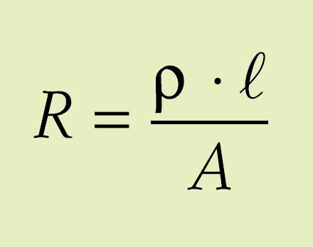 5 Resistores Segunda Lei de Ohm Onde: ρ representa a