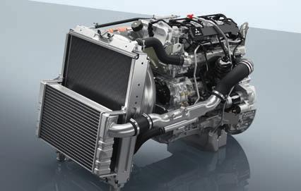 CANTER 15 Motor/pohon/podvozok Motor (Euro VI) Typ Počet valcov vodou chladený štvortaktný dieselový motor s preplňovaním turbodúchadlami a priamym vstrekovaním s chladičom plniaceho vzduchu 4 radové