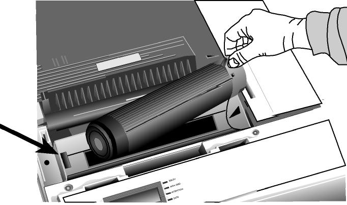 3 Instale o Toner ( Tipo 7, OKI Peça No.