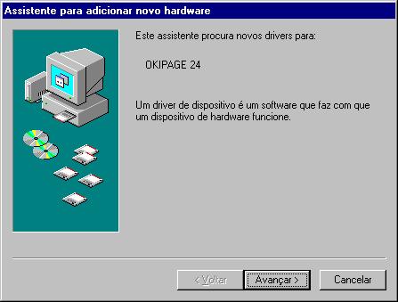 Para instalar o Driver para Windows 98 Tenha o seu CD do Microsoft Windows 98 à mão. Ele pode ser solicitado durante a instalação.