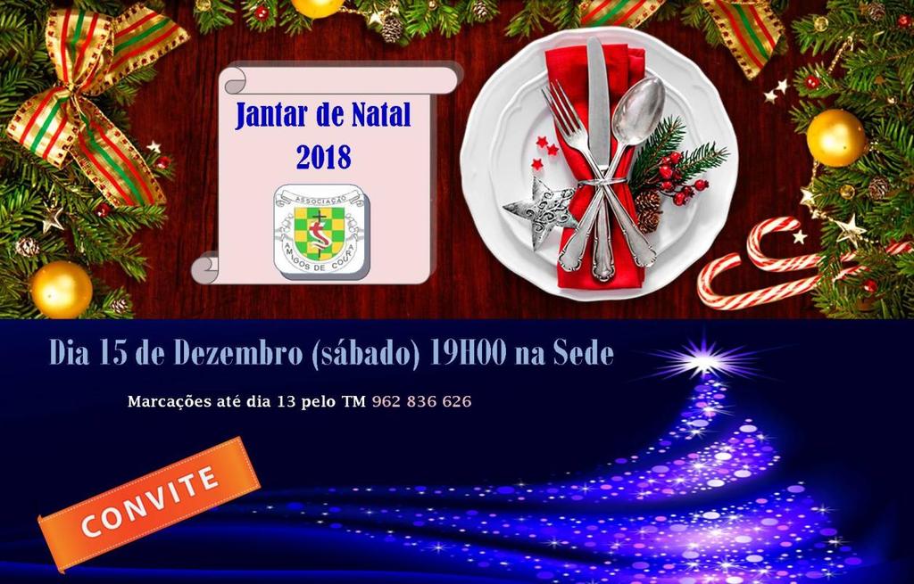 Dia 15 Jantar de Natal em Coura