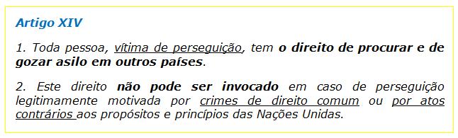 DECLARAÇÃO UNIVERSAL DOS DIREITOS HUMANOS CF/88: Art.