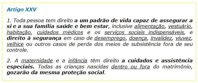 DECLARAÇÃO UNIVERSAL