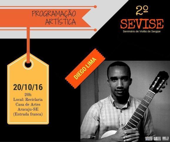 11 Figura 1 - Programação Artística e Didática do II Seminário de Violão de Sergipe.