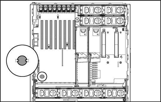 Bateria do sistema Figura C-1: Localização da bateria na placa do sistema 5.