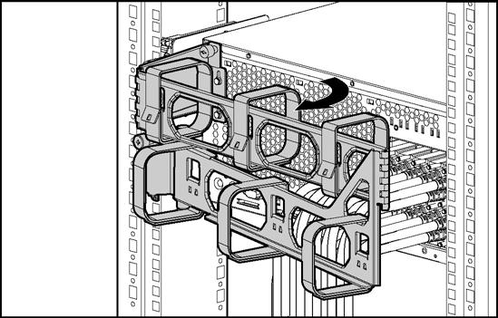 necessidade. Figura 3-20: Alinhamento dos pontos de apoio do braço de controle de cabos 2.