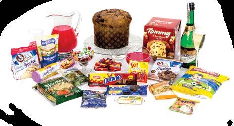 1 Panetone com Frutas Tommy - Bauducco cx 400g 1 Espumante Filtrado Branco Pol Lorraine gf 660ml 1 Chocolate mais Extra