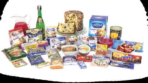 1 Panetone com Frutas Visconti Bauducco cx 500g 1 Panetone com Gostas de Chocolate Tommy - Bauducco cx 400g 1 Espumante Filtrado Pol Lorraine gf 660ml 1 Bolo Sabores Diversos Receitas da Vovó Augusta