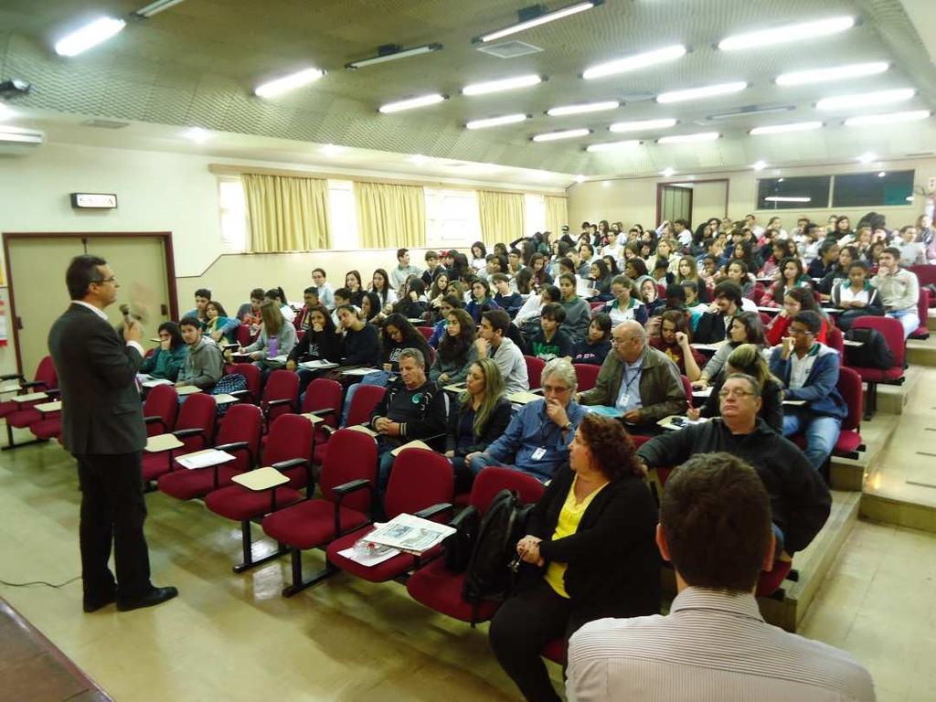 REUNIÕES E EVENTOS EM 2015 Palestra sobre