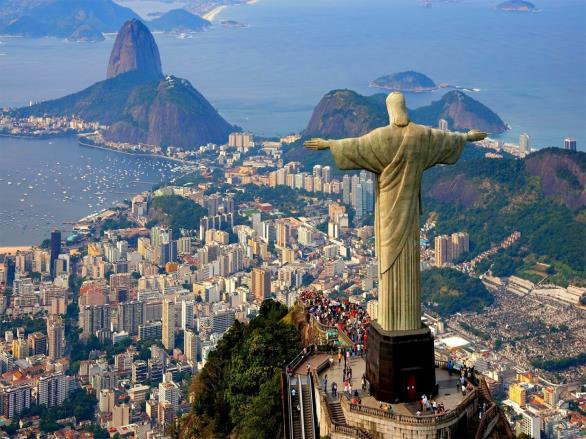 Rio de Janeiro Rio de Janeiro A quase totalidade das cidades brasileiras são espontâneas, porque surgiram naturalmente de