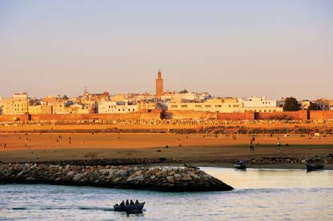 FEZ RABAT MEKNES As principais cidades marroquinas (as cidades históricas, imperiais, que fundamentaram a colonização árabe islâmica, a partir do século VII e se