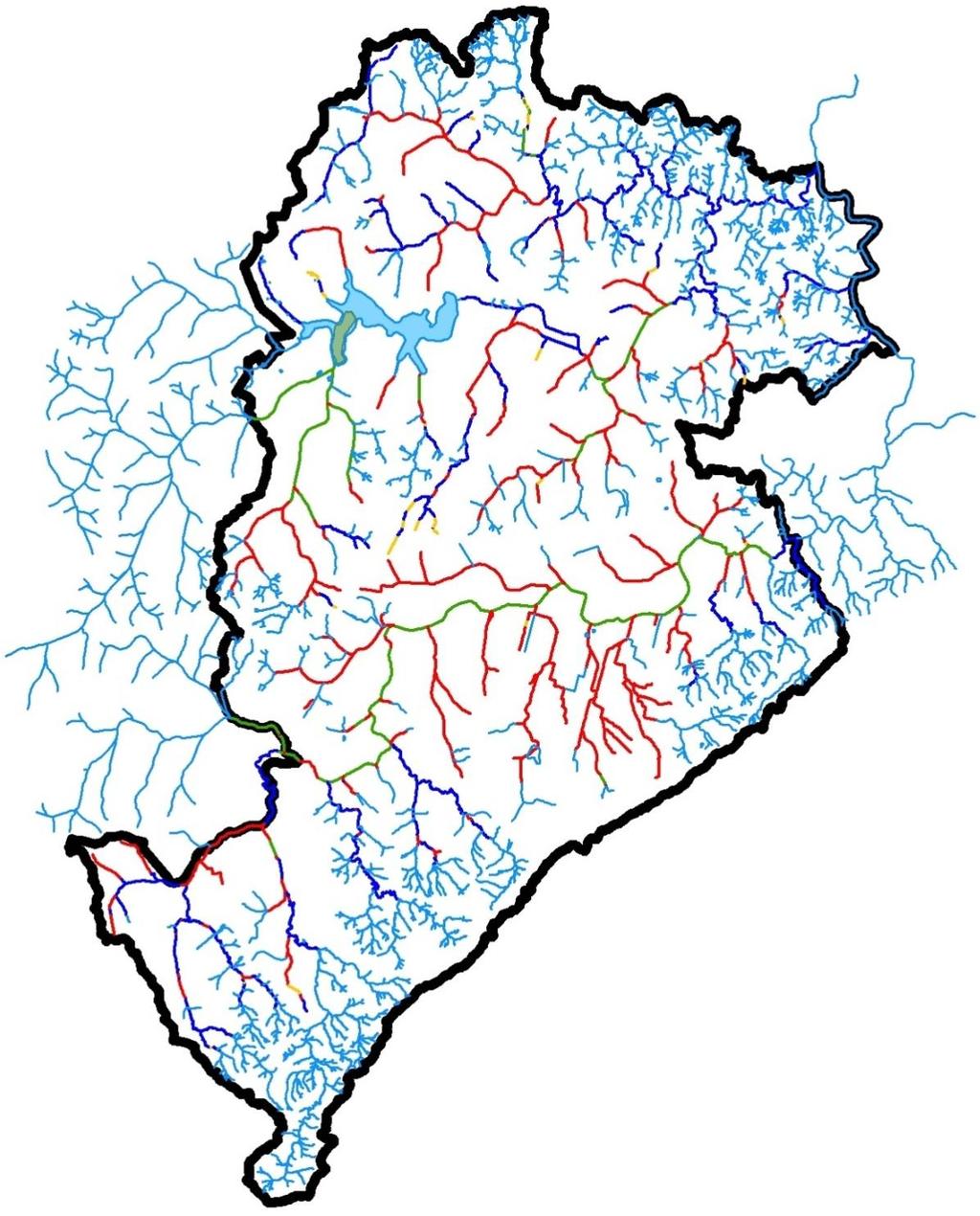 ASPECTOS GERAIS DA CIDADE DE BELO HORIZONTE Legenda Curso d'água em Leito Natural Curso d'água Canalizado Aberto Curso d'água Canalizado Fechado MALHA HIDROGRÁFICA: 700 km de