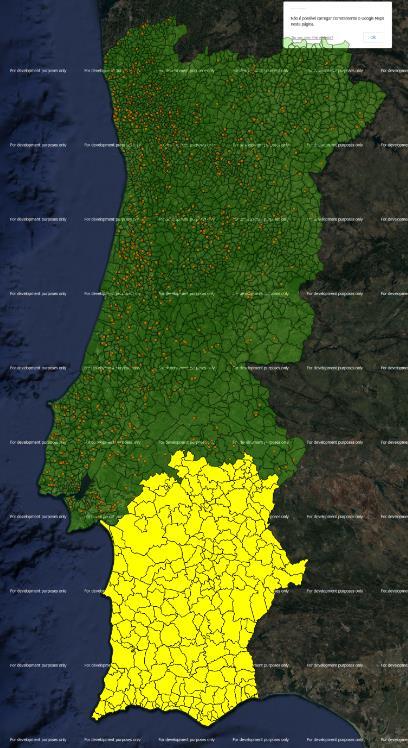 Figura 2. Pormenor dos Territórios abrangidos pelo presente concurso.