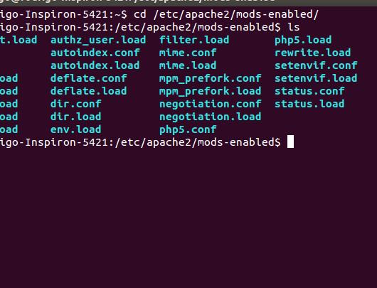 PASSO 2 PADRÃO DOS ARQUIVOS DE CONFIGURAÇÃO Agora que já temos o servidor web Apache 2 instalado podemos conhecer o padrão da configuração.