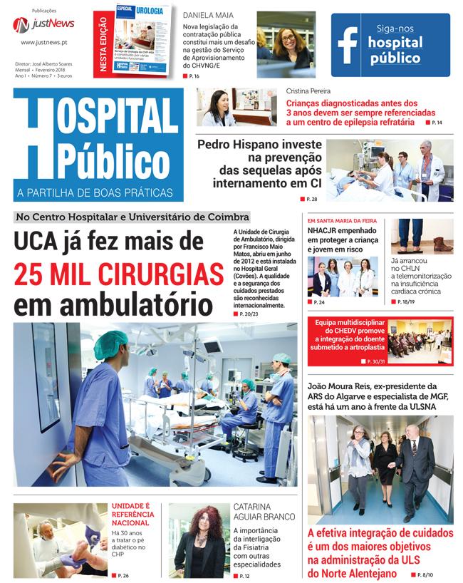 A reportagem completa pode ser lida na edição de fevereiro do Hospital Público.