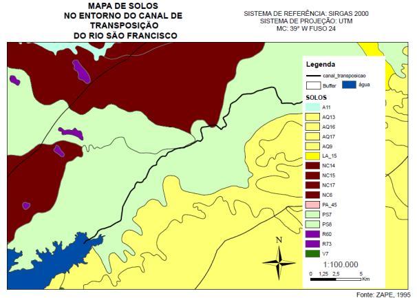 Para isso utilizou-se a imagem do Landsat 8 (Fig. 2(a)).