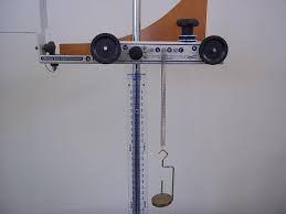 Figura 2 - Suporte com uma mola e massa (Laboratório de Física Teórica Experimental I). 4.