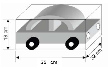 13. Dimensões máximas 55 cm A dimensão do carro que será verificada na inspecção tem como máximos:(55*32*18) Nota Nenhuma parte do carro pode estar mais distante do que 200mm do centro da calha onde