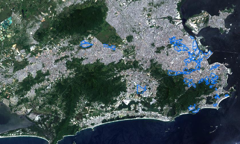 (Grande Tijuca ao Méier); 21 Zona Norte 2 (Jacaré à Pavuna) 22 e Zona Oeste. 23 3.