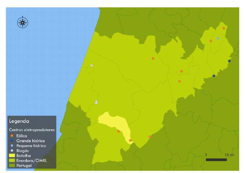 Destaca-se ainda o potencial de produção endógena de energia de origem renovável que o município de Batalha apresenta.