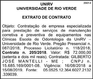 DIÁRIO DO ESTADO Fundado em 11 de Março de 2005 CLASSIFICADOS Goiás, Tocantins e DF, 31 de Agosto de 2018 diariodoestadogo.com.br ANO 12, Nº 1815 S-10 cab. dupla advantage 2.