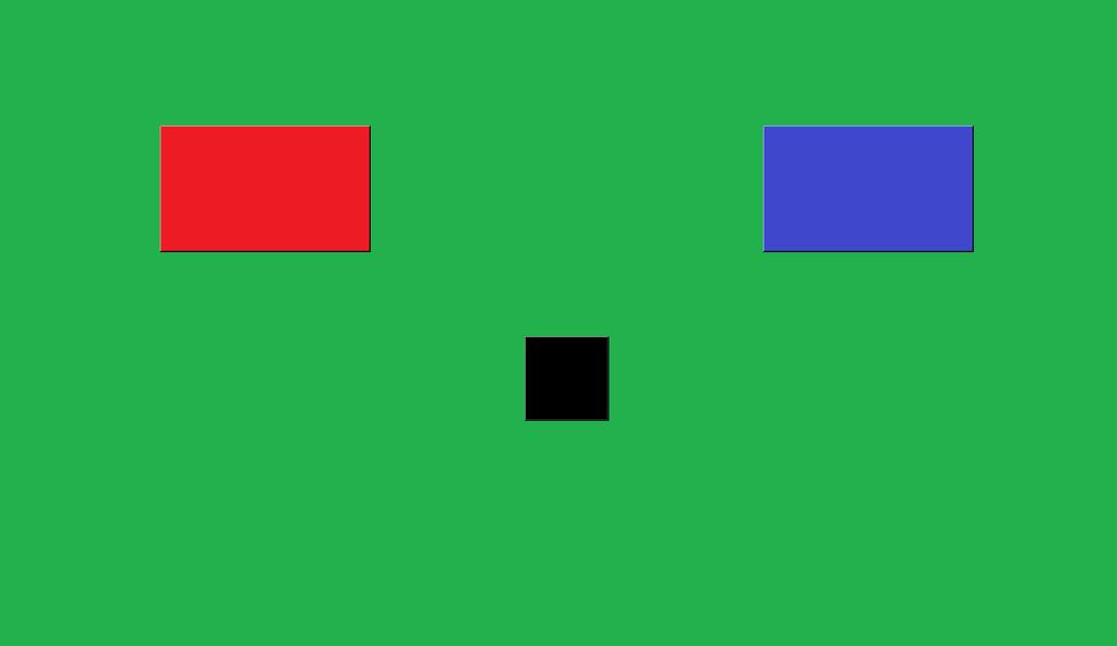 32 Figura 1. Representação da tela de escolha nas sessões de avaliação. A tela que apresentava as operações matemáticas era idêntica, fosse o clique realizado no retângulo azul ou no vermelho.