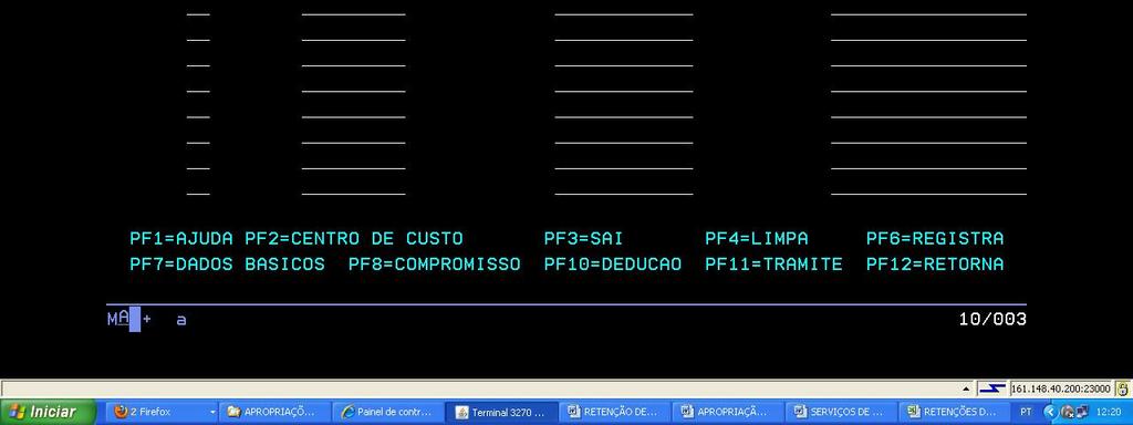 13. SIAFI ATUCPR ( Retenção dos Impostos )