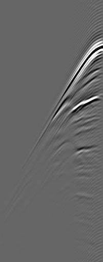 Por outro lado, para a aplicação para dados sísmicos de superfície usando o JMI para estimar os campos de onda ascendente e descendente próximo da área