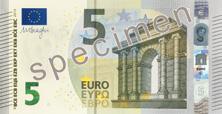 nota. Os símbolos do euro tornam-se mais nítidos quando expostos a luz direta.