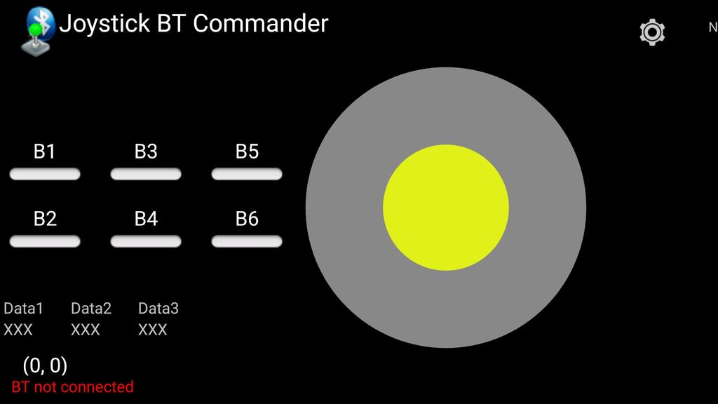 4. Abra o aplicativo Joy BT Commander e conecte o aplicativo ao seu Bit-O.