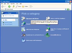 Windows XP Para Windows XP: 1 Clique em START (iniciar). 2 Clique em SETTINGS (ajustes).